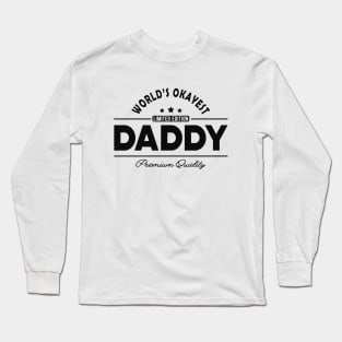 Daddy - World's okayest daddy Long Sleeve T-Shirt